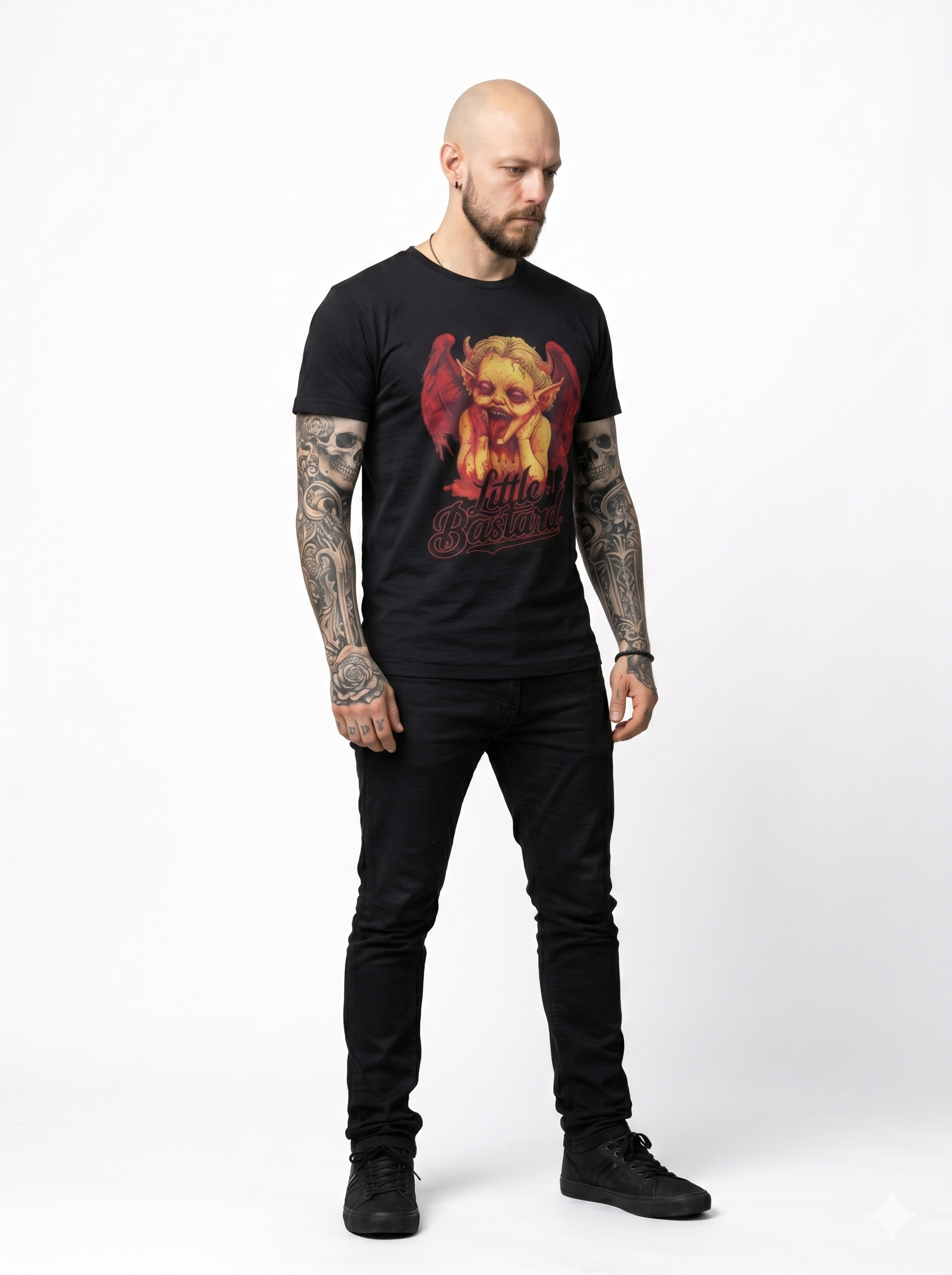 Little Bastard Unisex cotton t-shirt